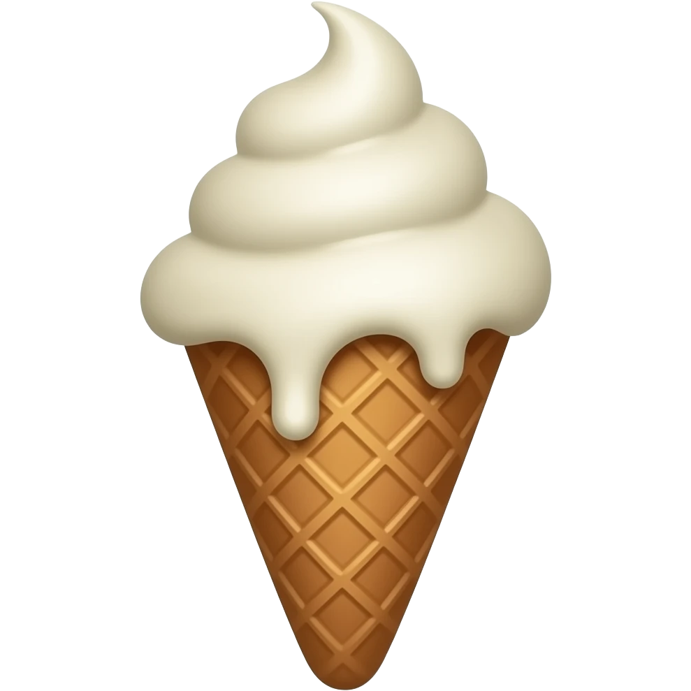 Ice cream J emoji