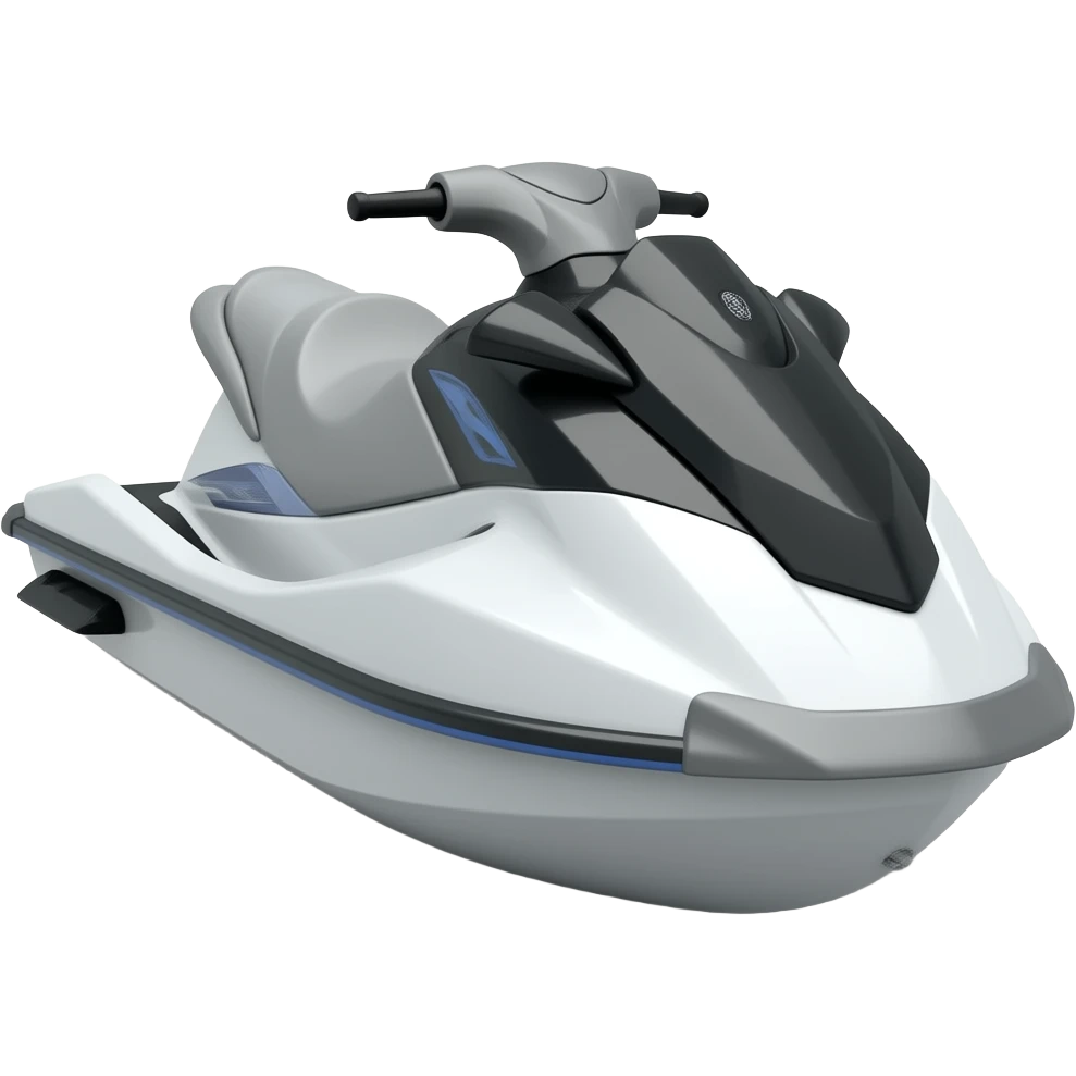 simple jet ski, less detail, no people emoji