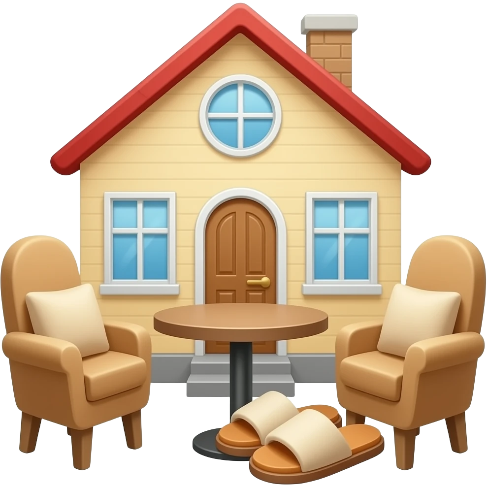 pantuflas cafes emoji