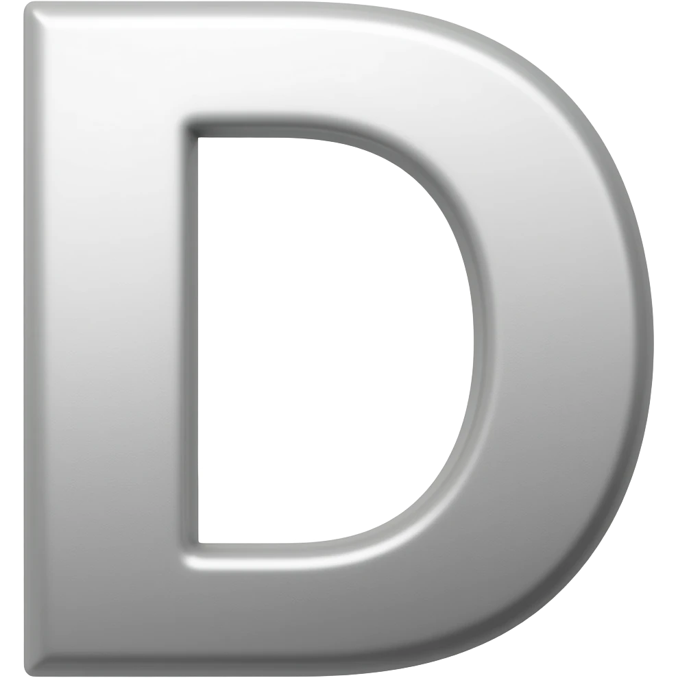 D emoji