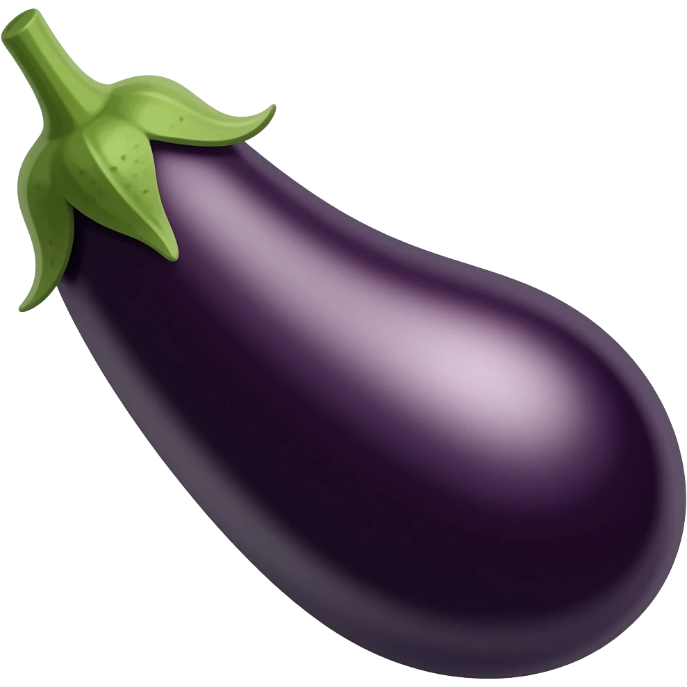 eggplant emoji