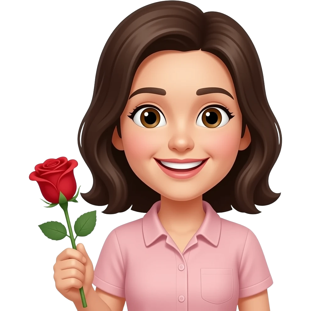 😊🌹 emoji