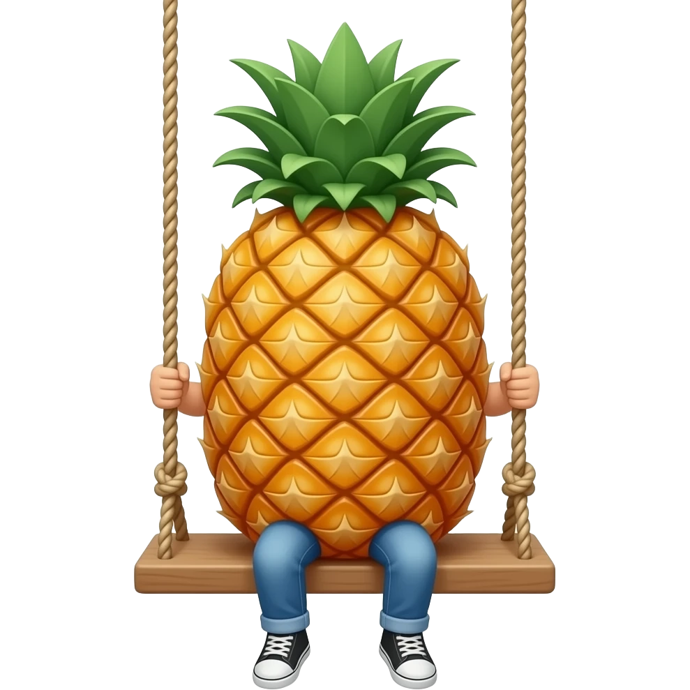 Pineapple swingers emoji