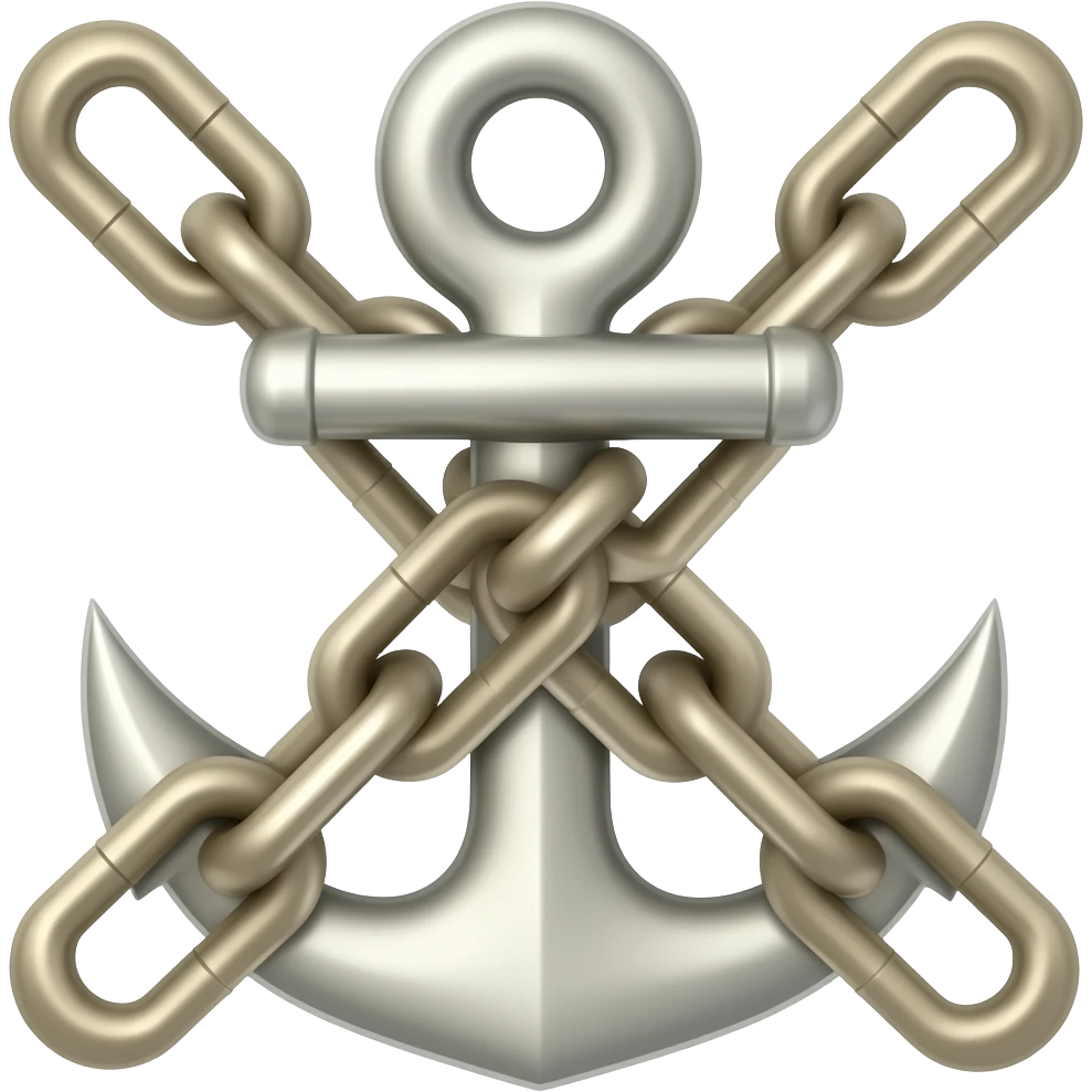 anchor chain emoji