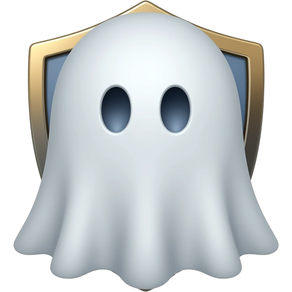 ghost shield emoji