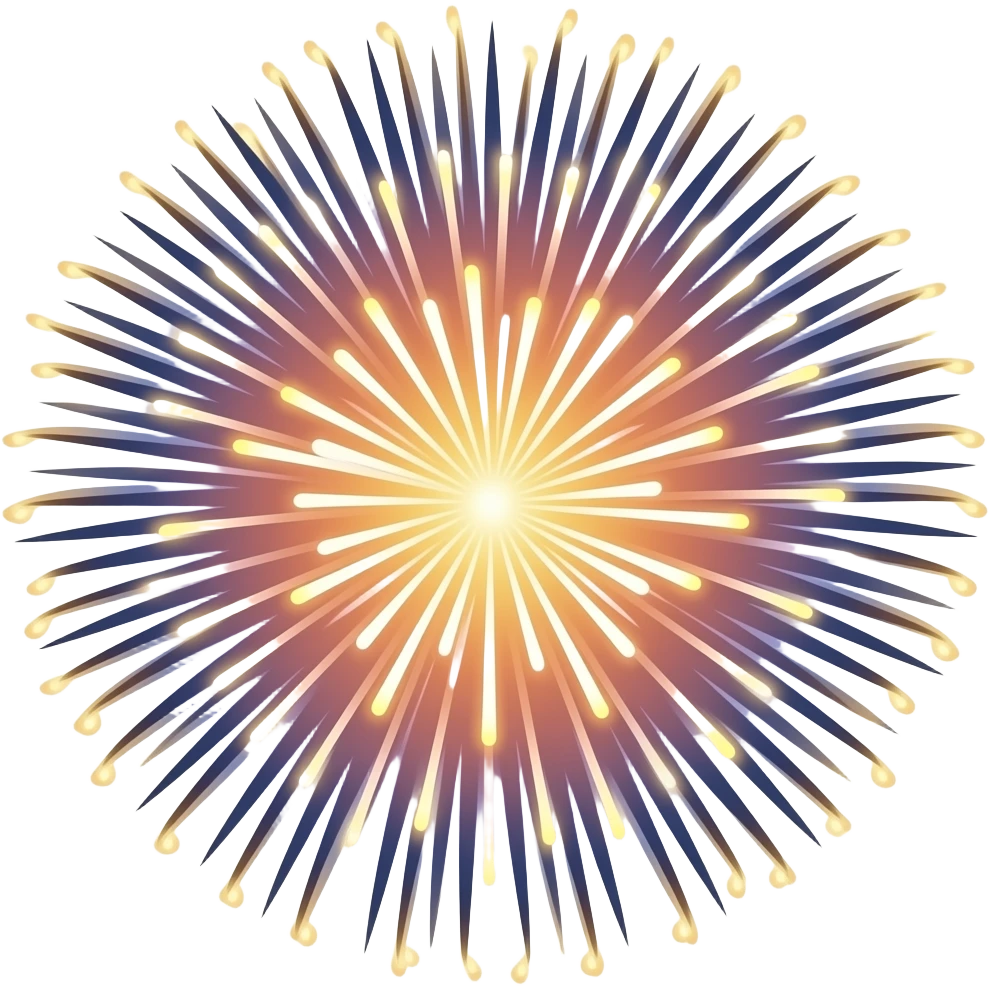 fireworks emoji