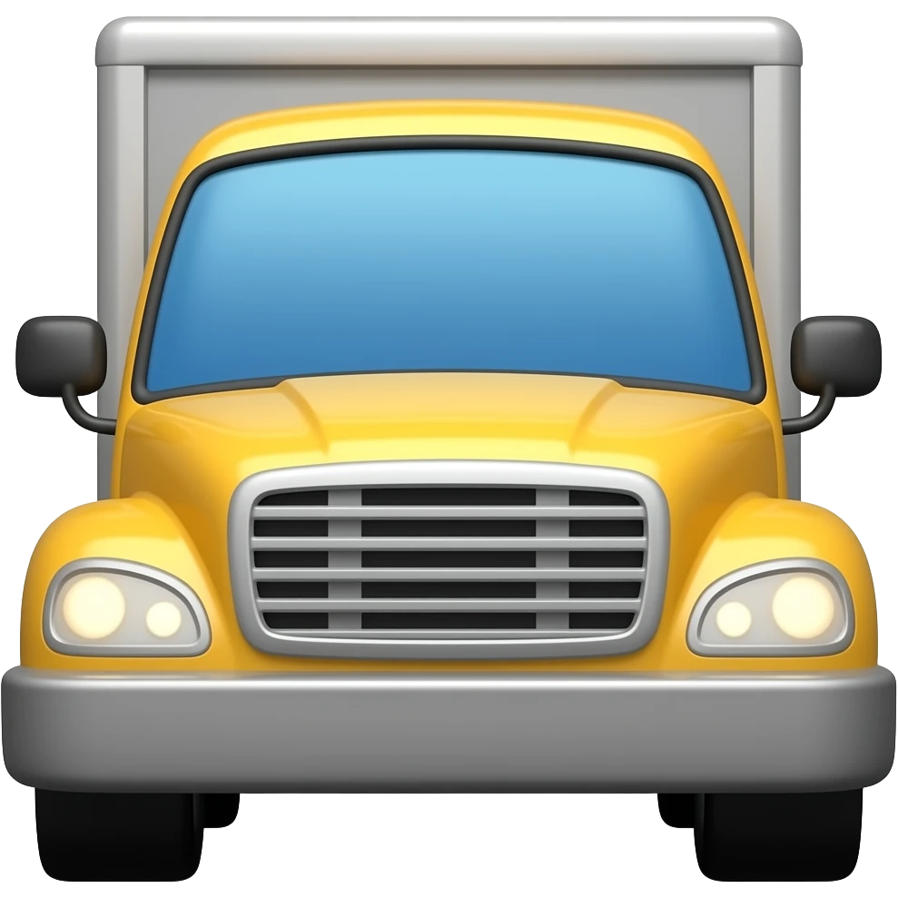 Truck emoji