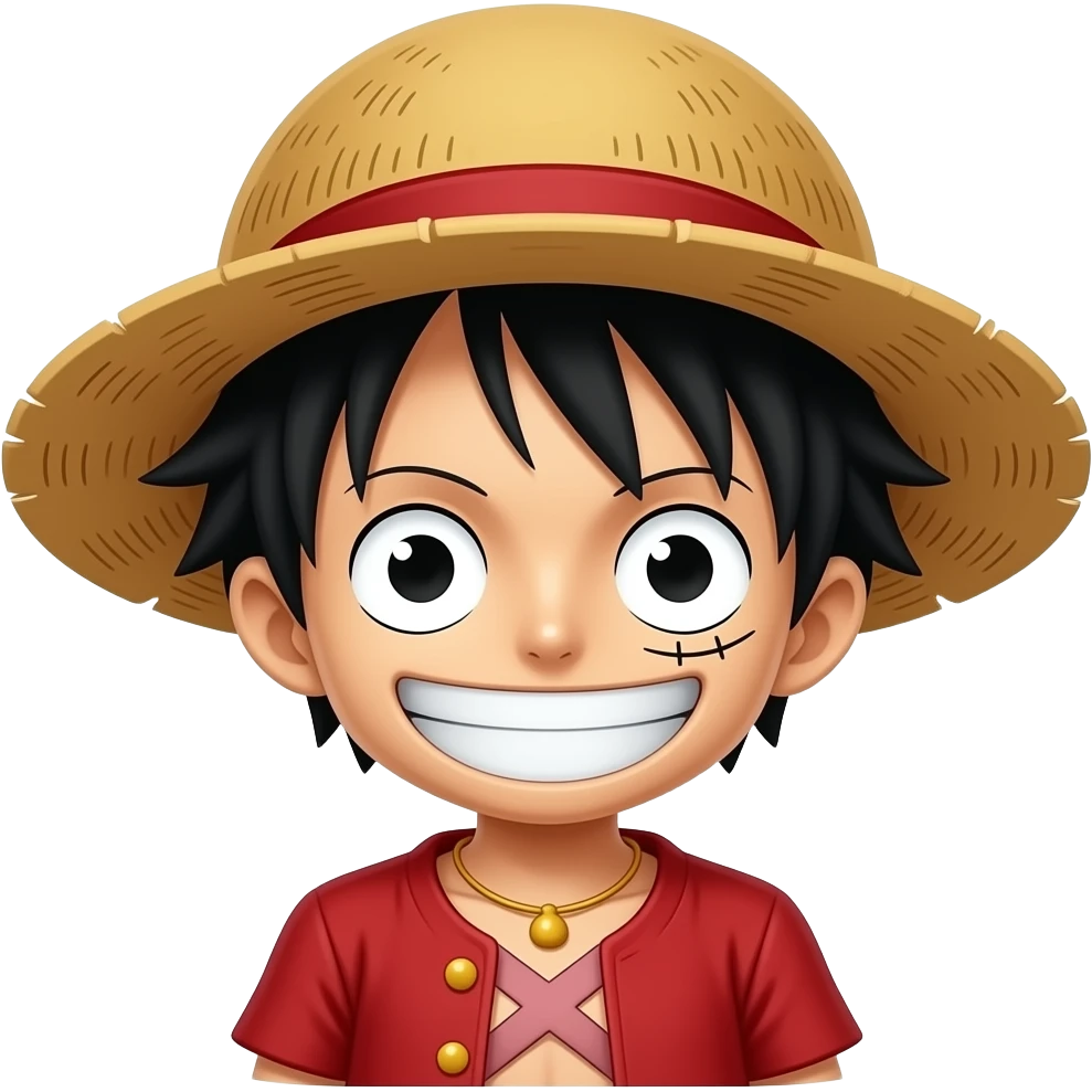 Luffy emoji
