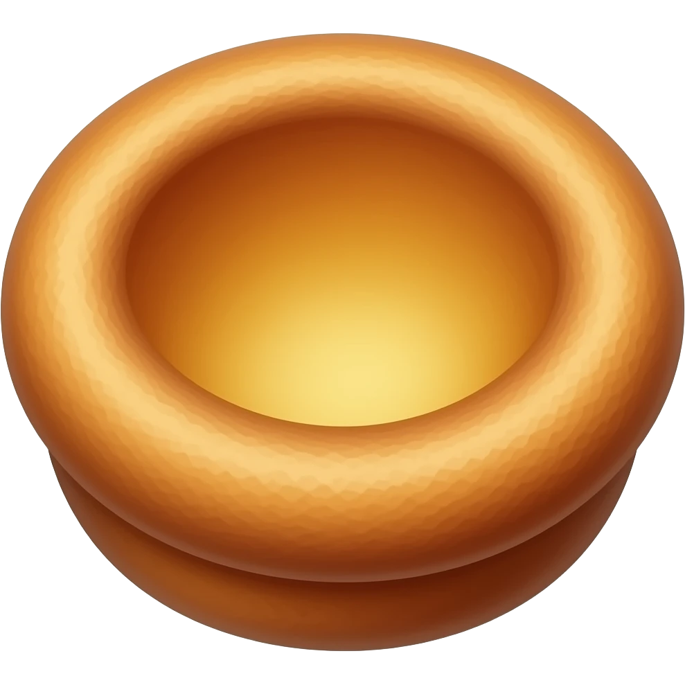 Yorkshire pudding emoji