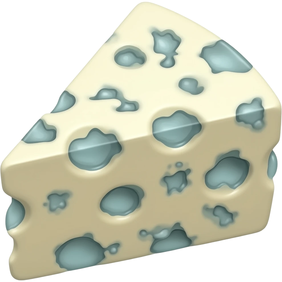 blue cheese emoji