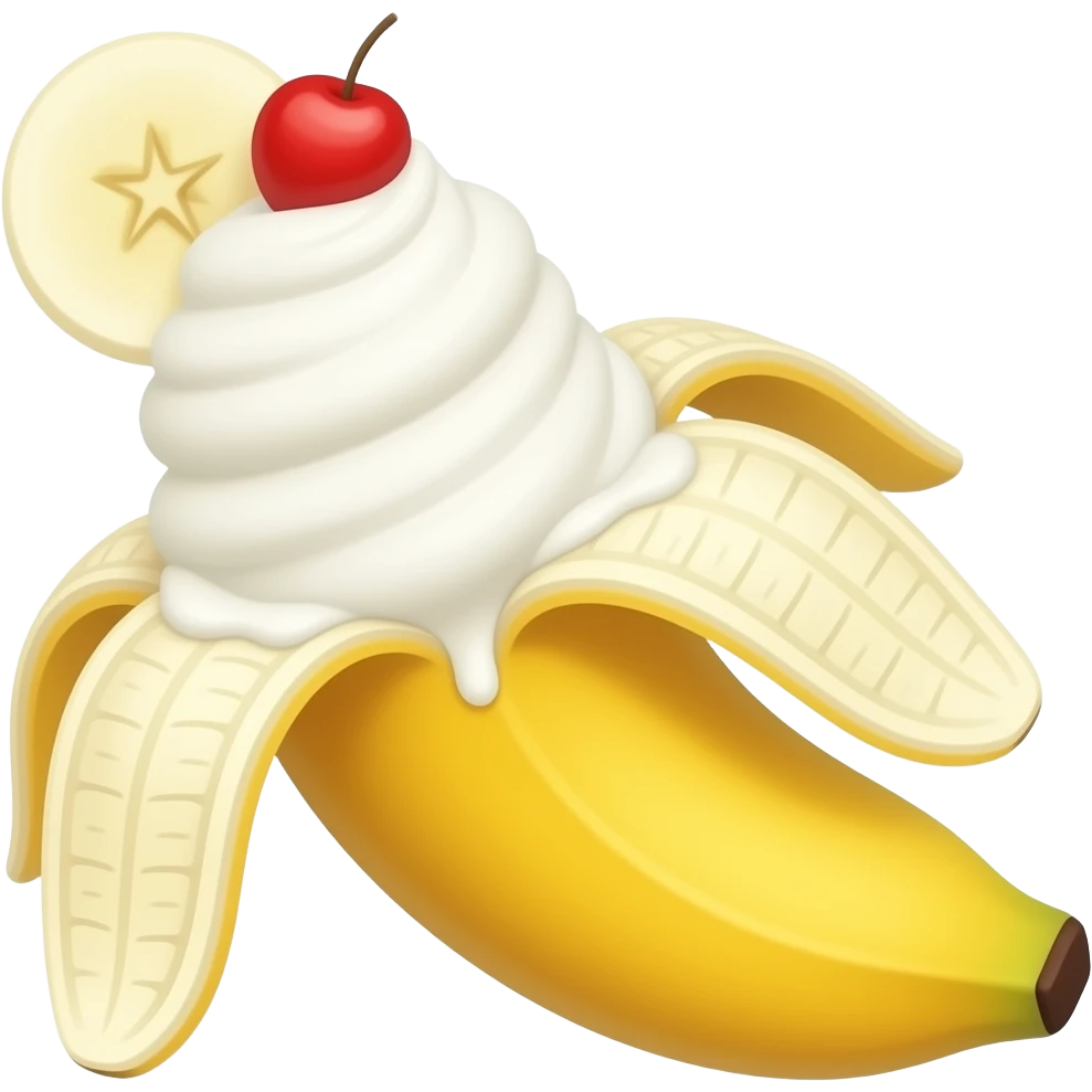 banana split emoji