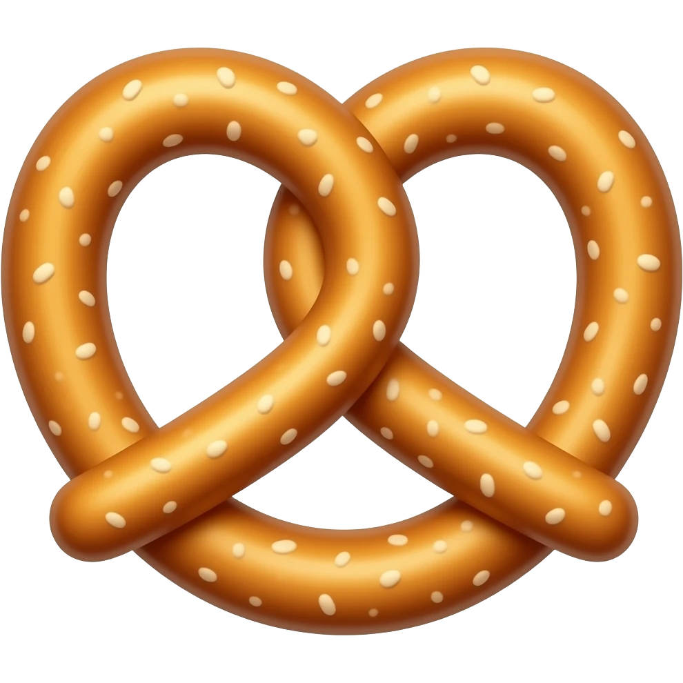 pretzels emoji
