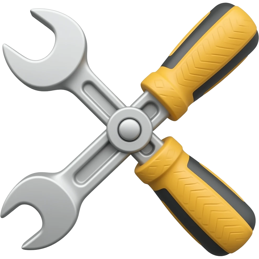 3D  اداة تصليح سيارات emoji