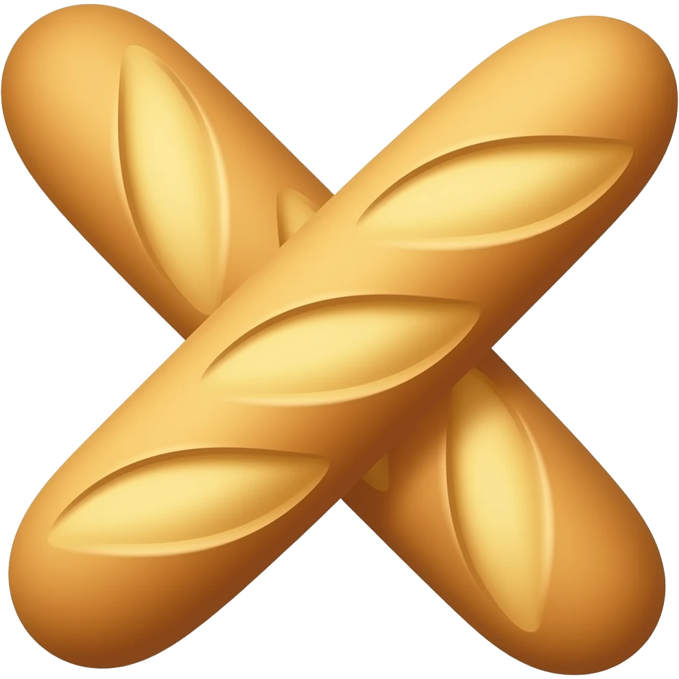 bread bagguette emoji