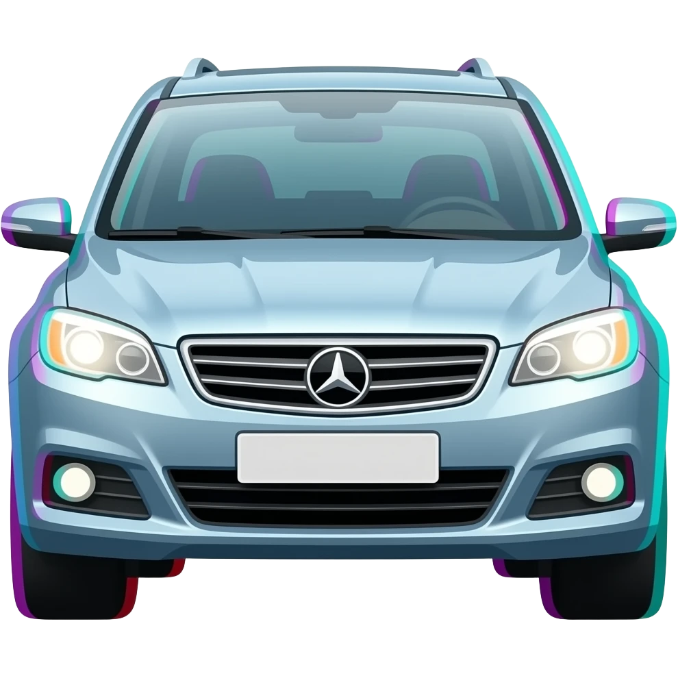 Car glitch emoji