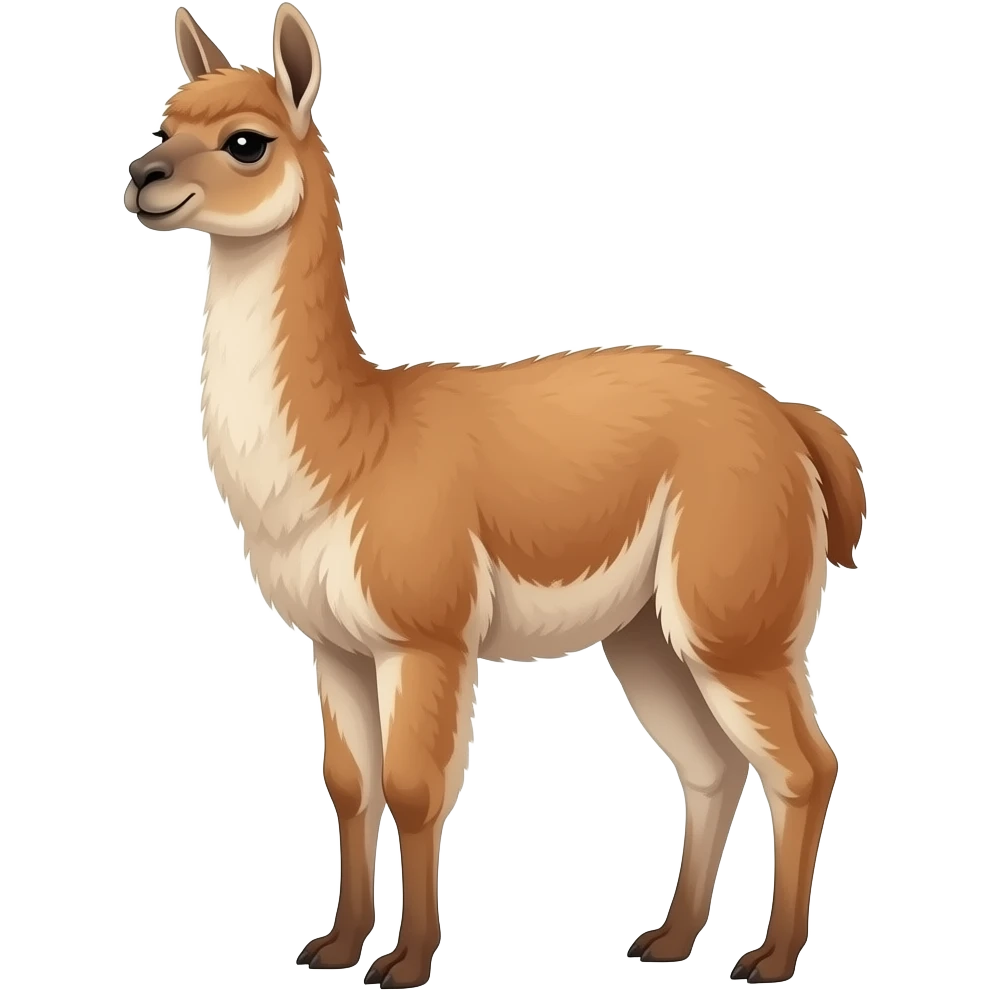 make a guanaco emoji