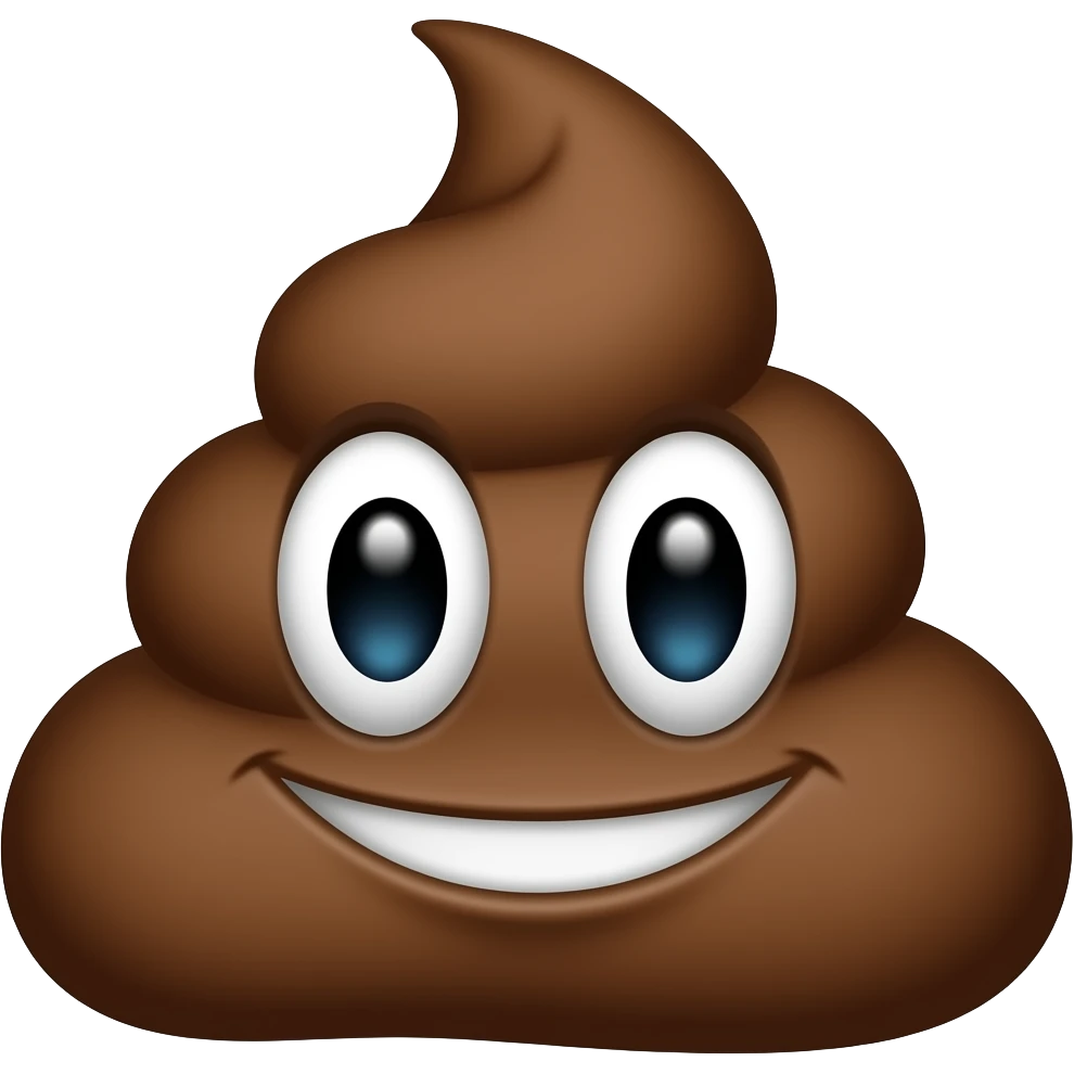 real poop emoji