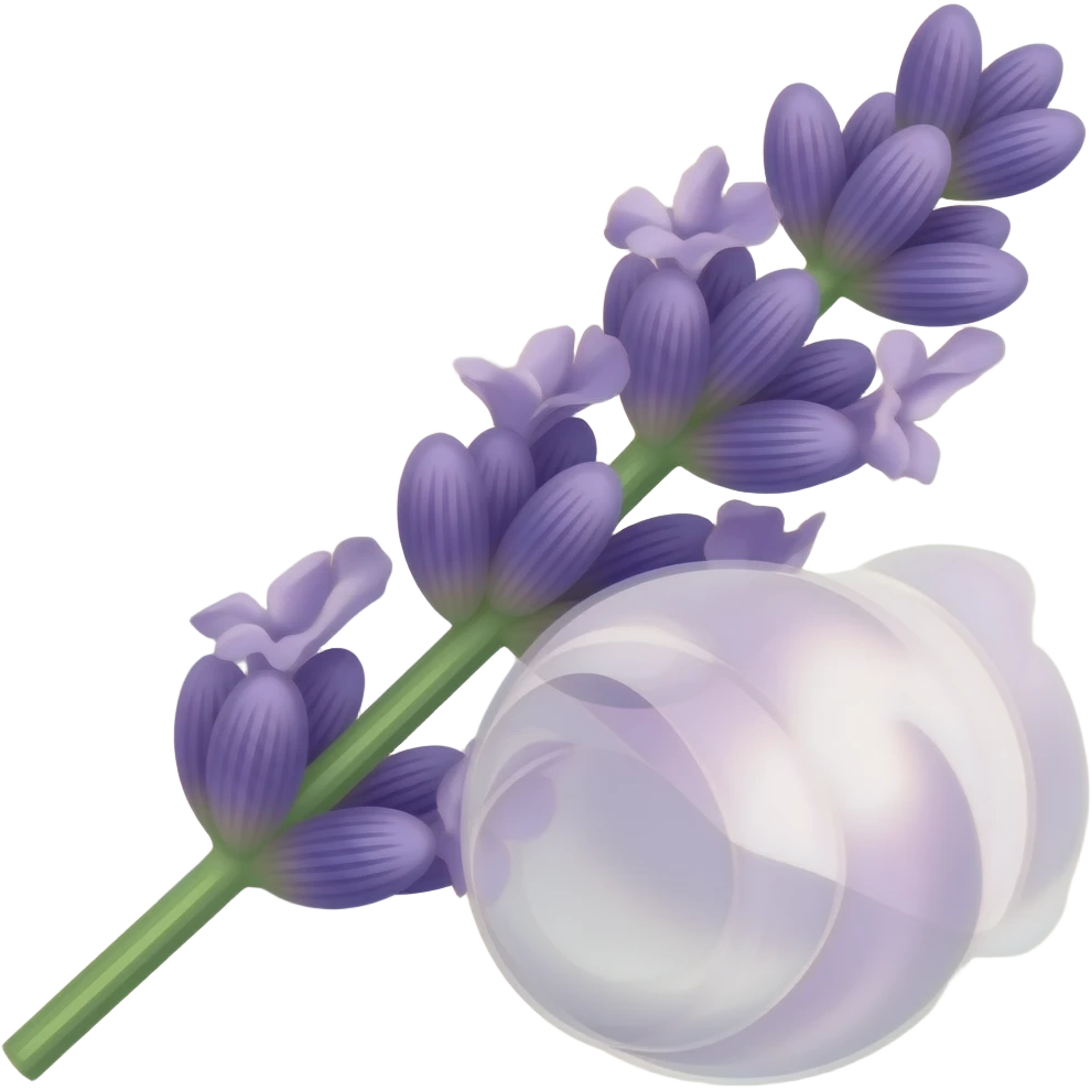 lavender esential oil emoji