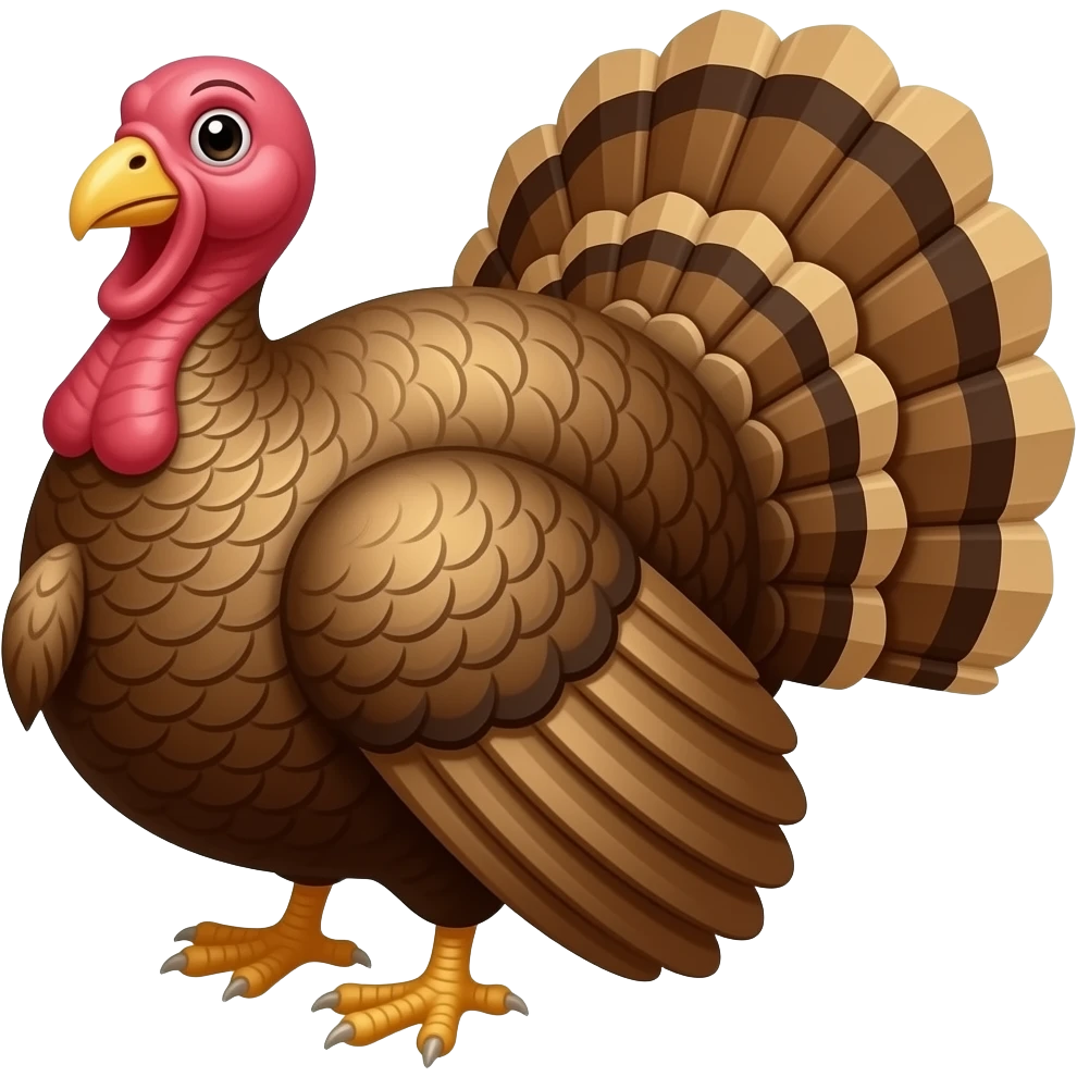 bronze turkey emoji