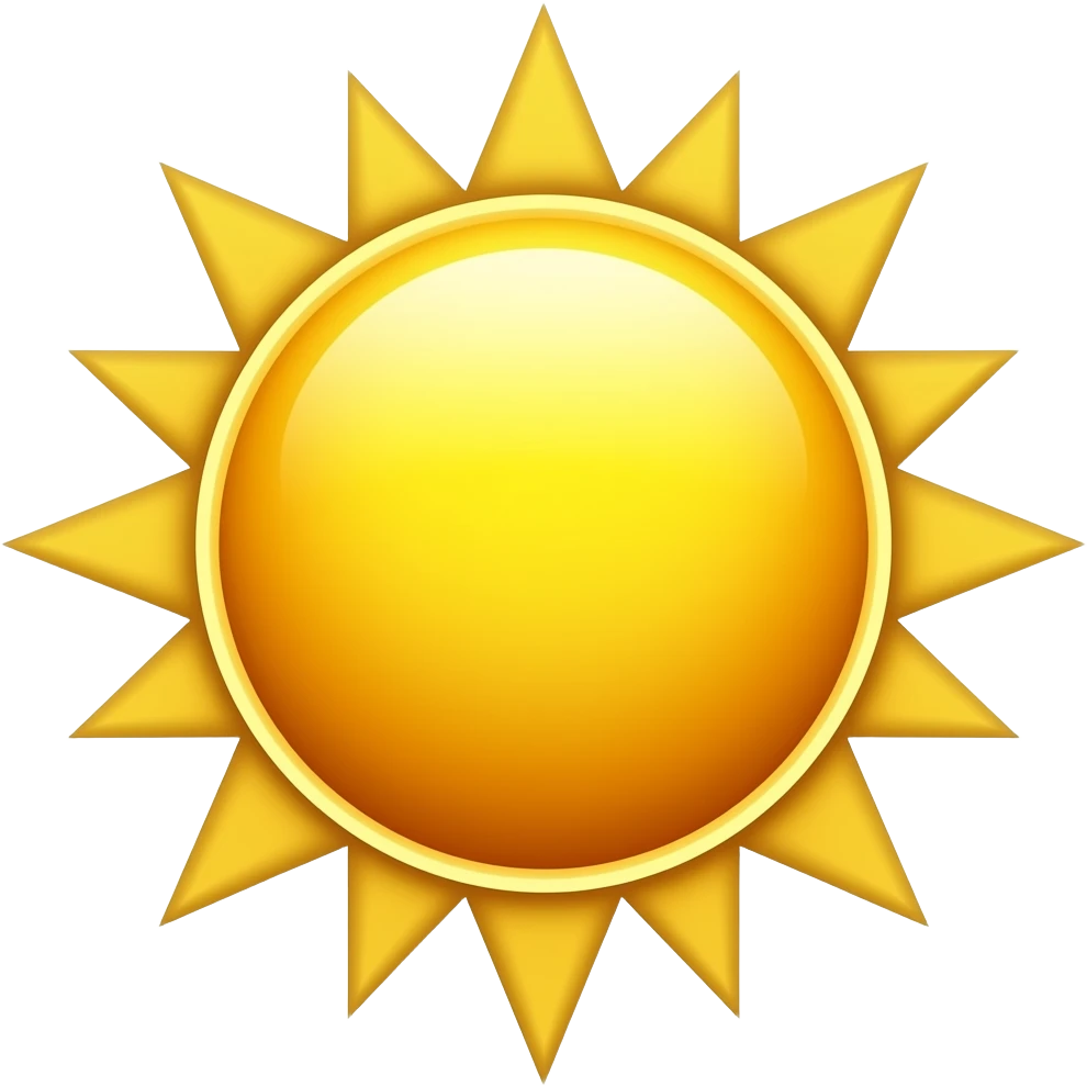 sun emoji
