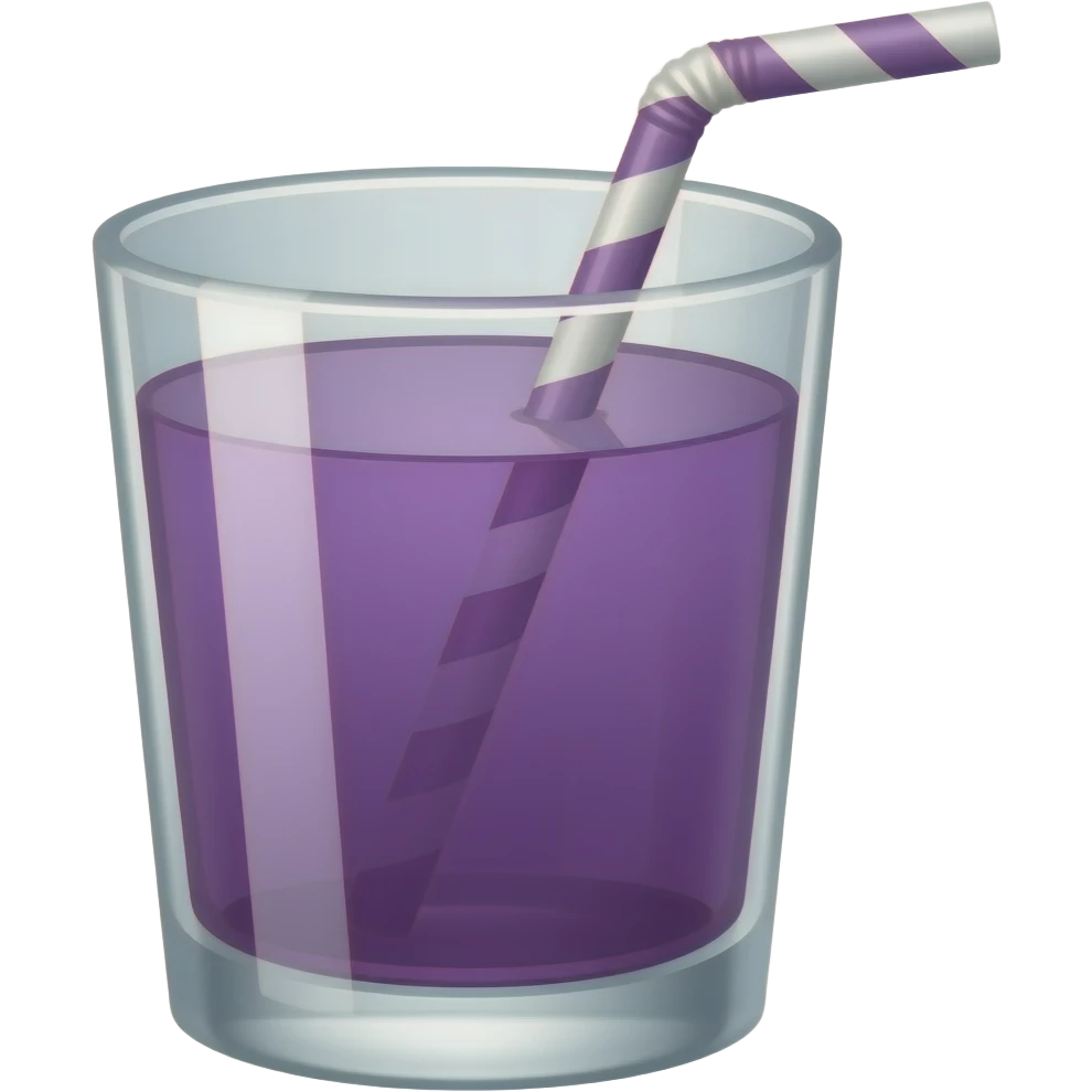 purple drink emoji
