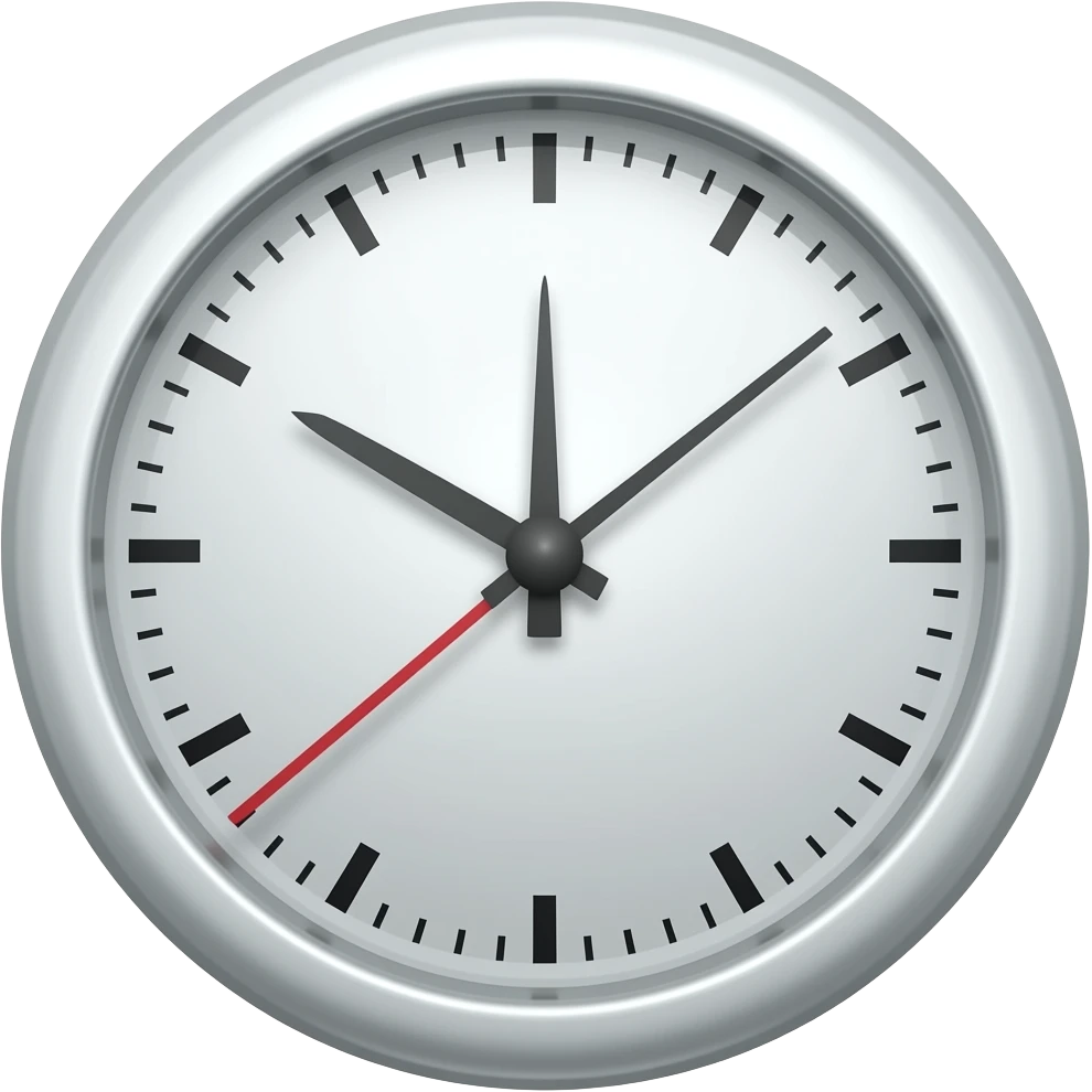 reloj emoji