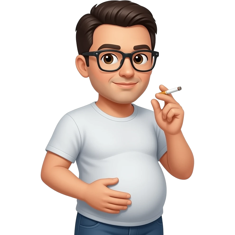 Pregnant man smoking a cigarette but make it look like the imesage emoji. https://www.google.com/url?sa=t&source=web&rct=j&url=https%3A%2F%2Fwww.todaysparent.com%2Fblogs%2Ftrending%2Fa-pregnant-man-emoji-is-here-and-its-about-damn-time%2F&ved=0CBYQjRxqFwoTCPDetMTjxZQDFQAAAAAdAAAAABAF&opi=89978449 emoji