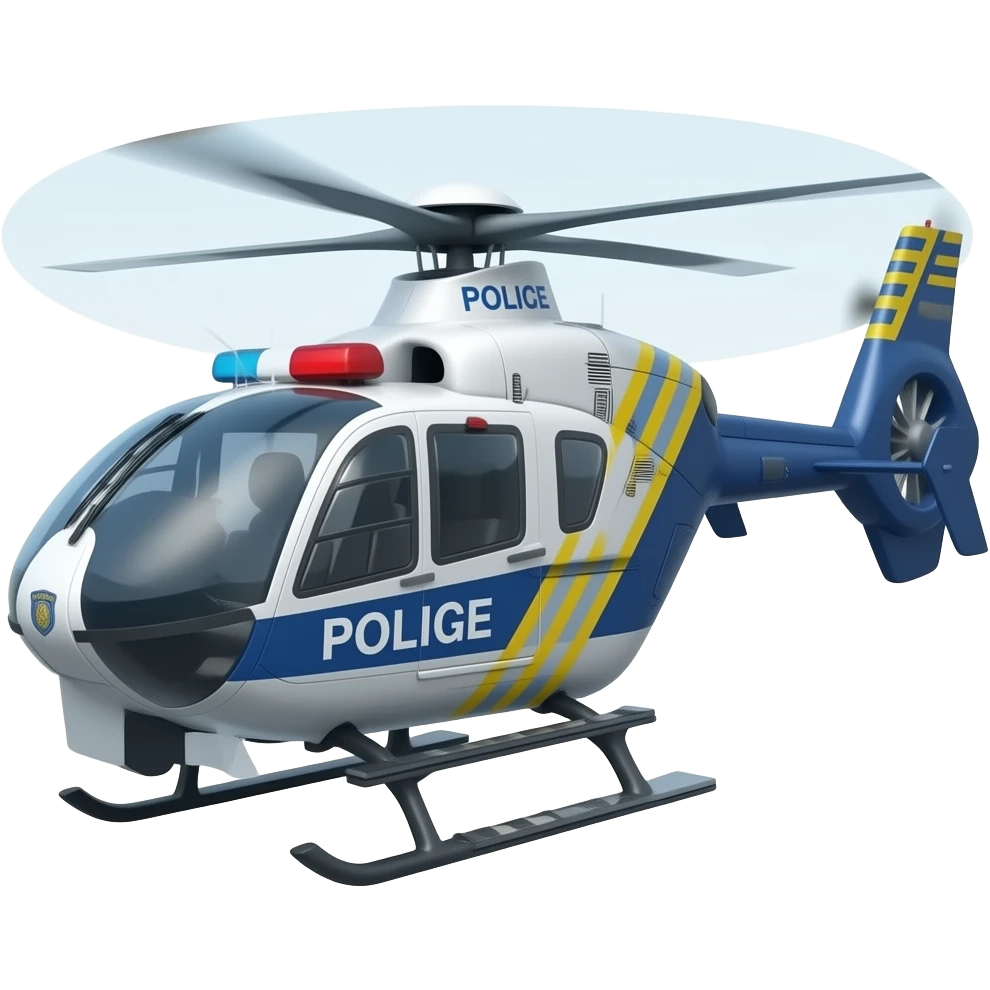 Policel  helicopter emoji