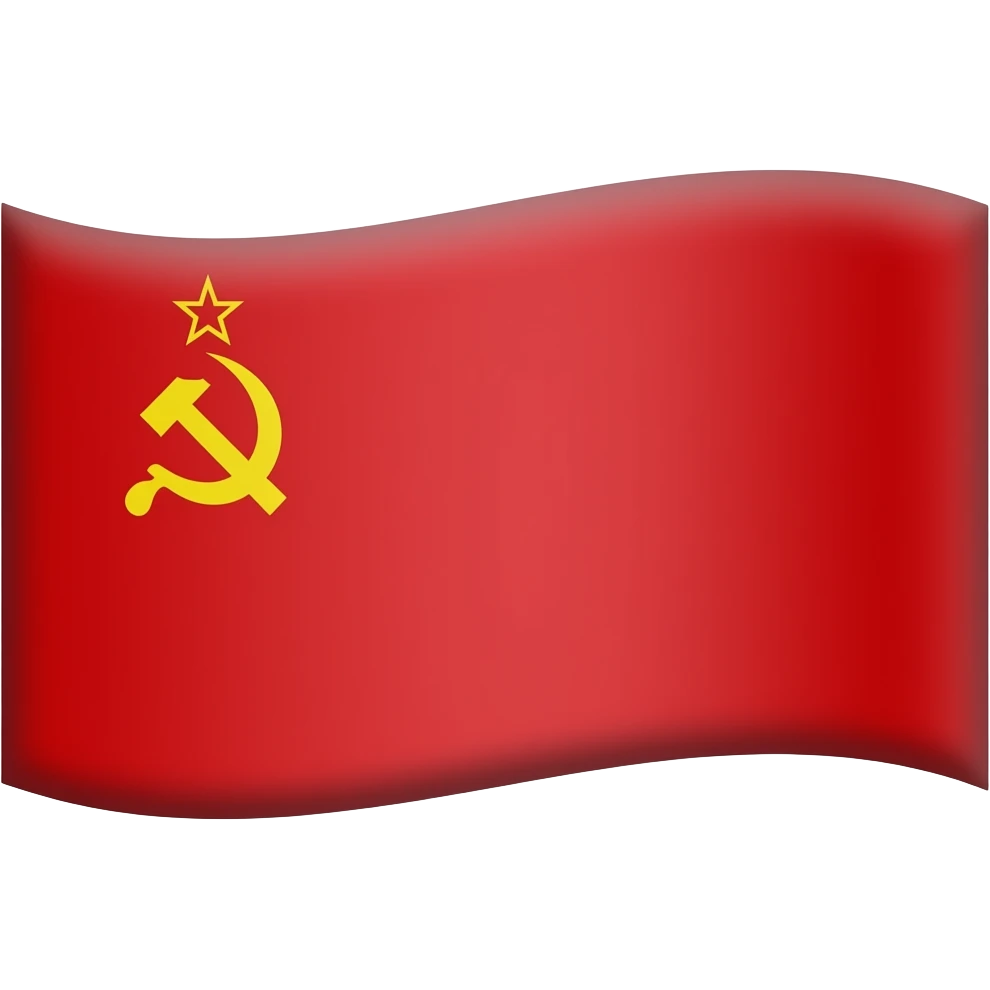 Soviet Union flag emoji
