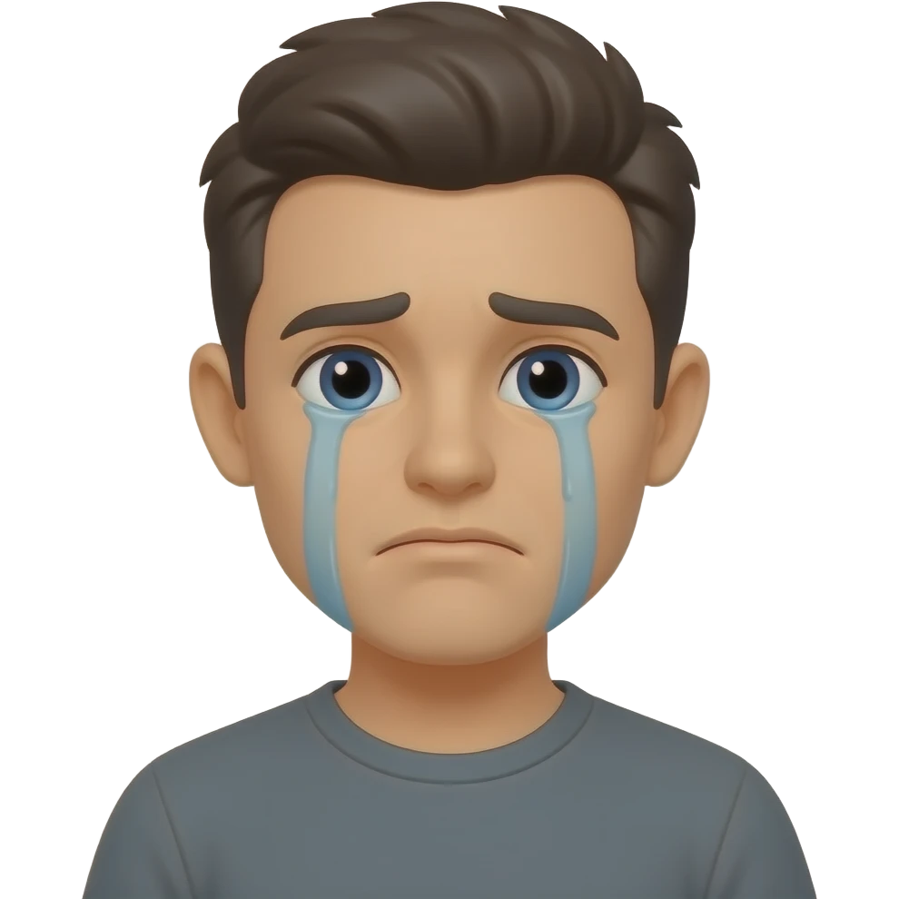 Please pleading 3D emoji