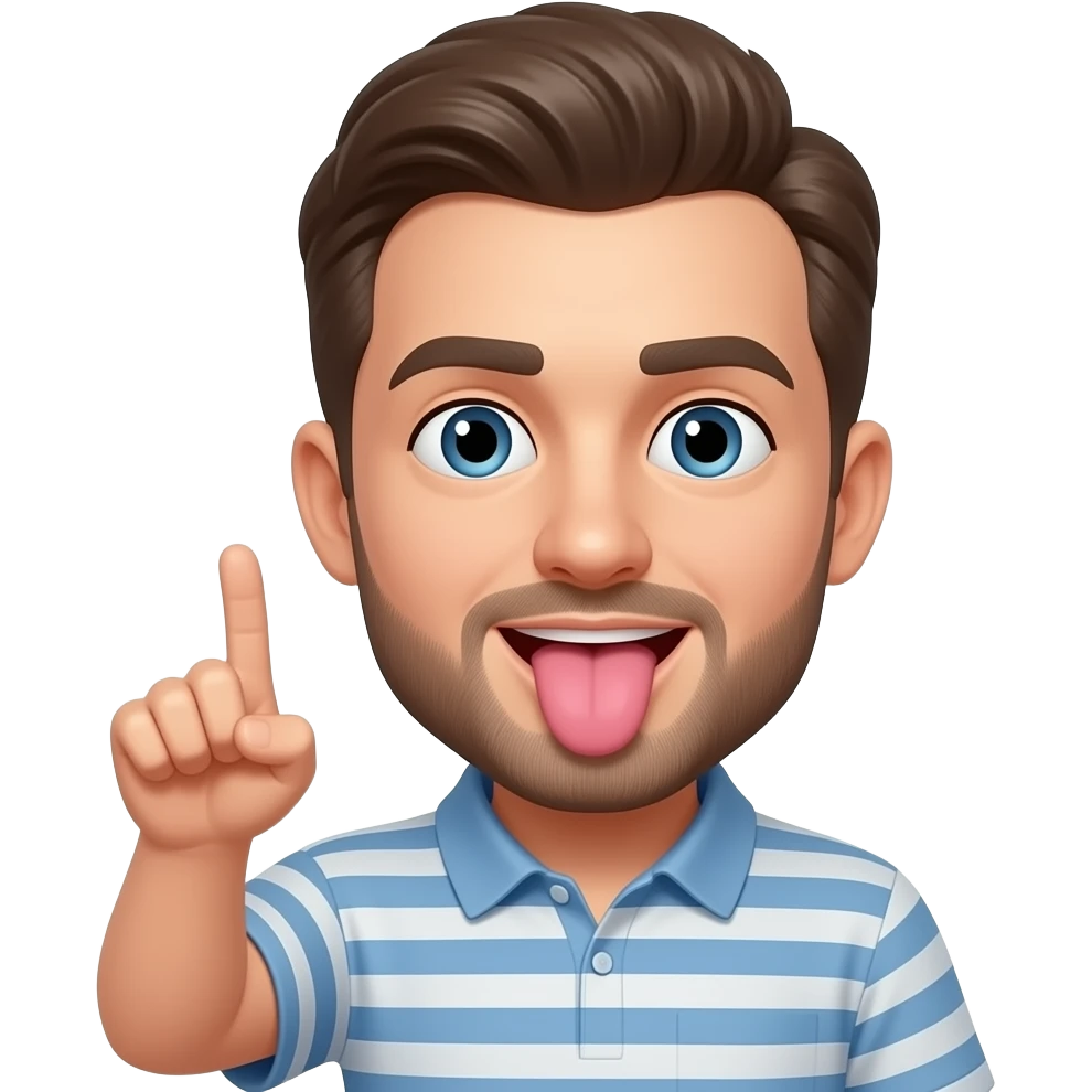 👉😝 emoji