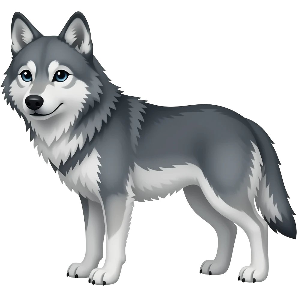 Wolf emoji
