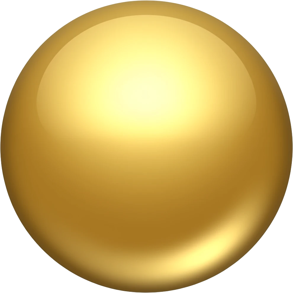 golden ball emoji