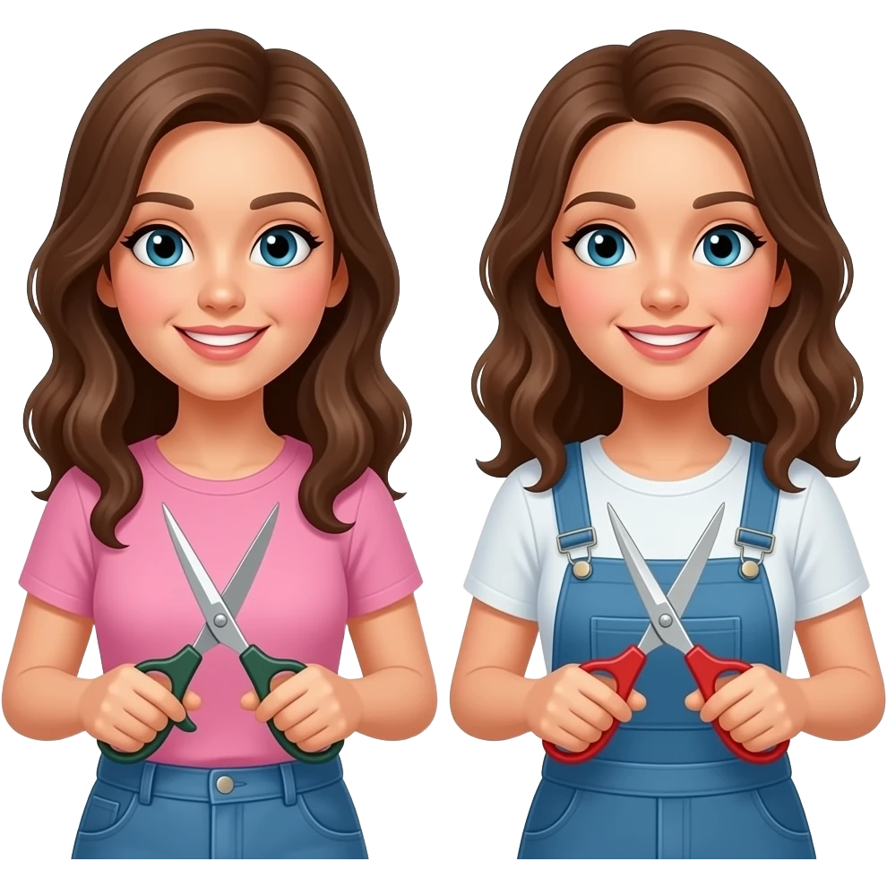 Scissoring emoji