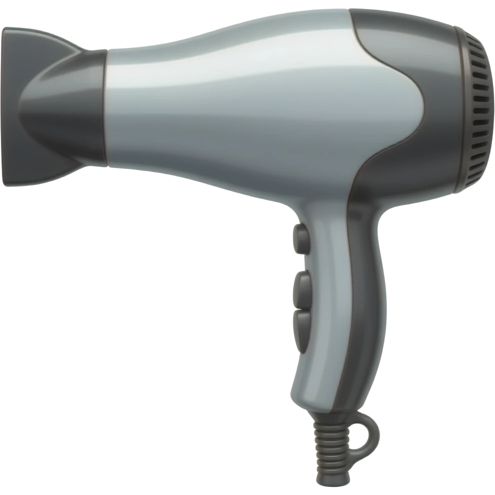 blow dryer emoji