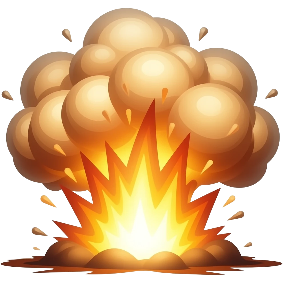 explosion emoji