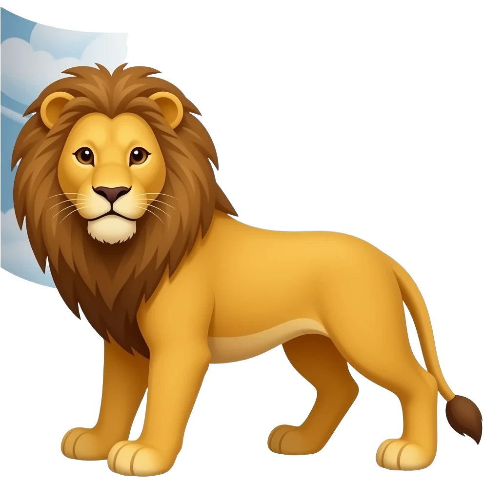 پرچم شیر و خورشید emoji