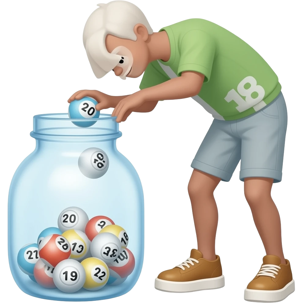 lottery ball Picker emoji