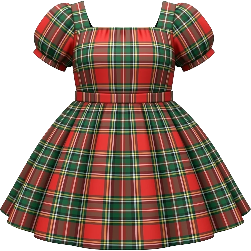 Christmas cute dress emoji