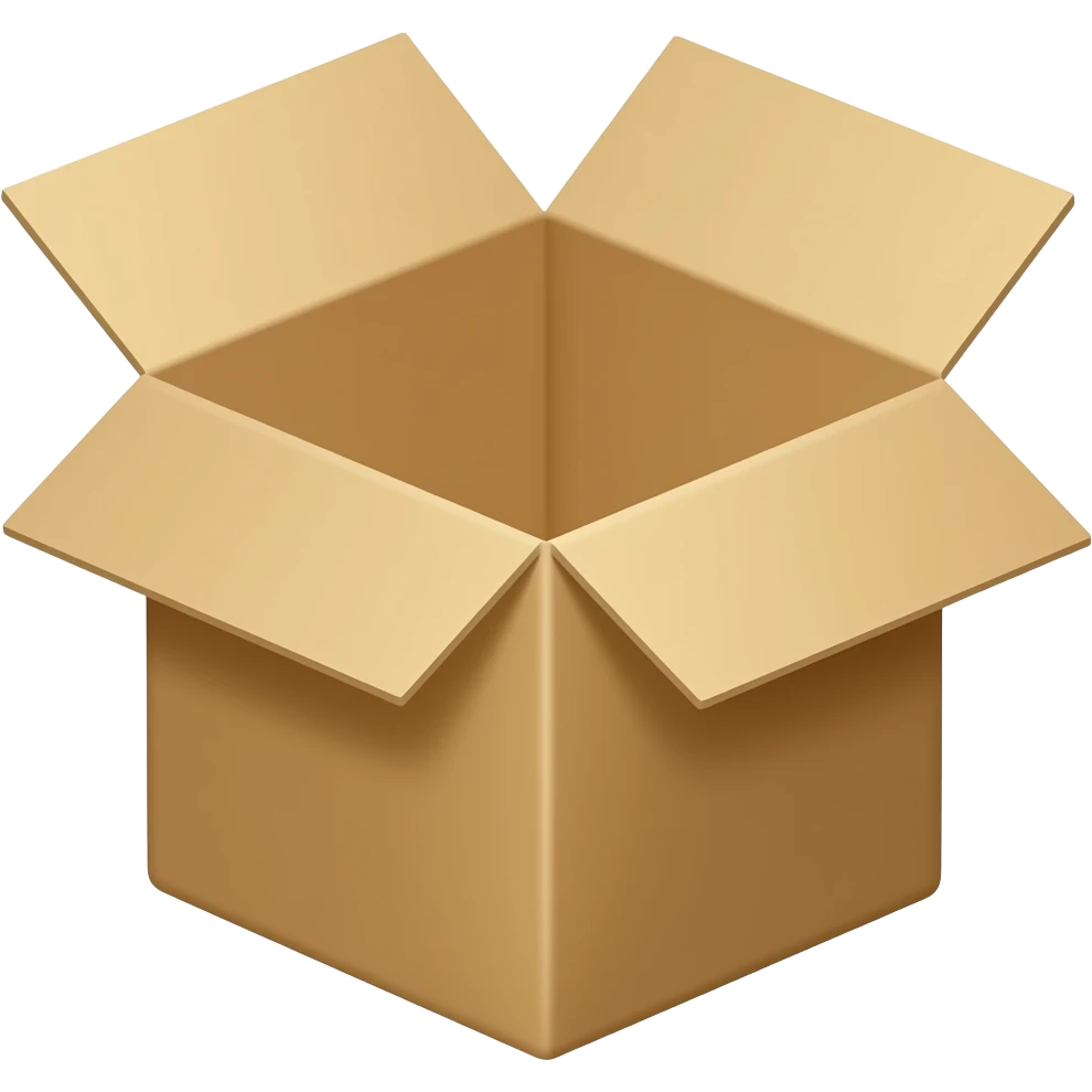 caja de carton emoji