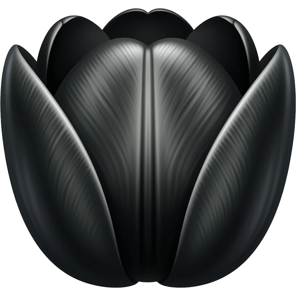 Blacktulip emoji