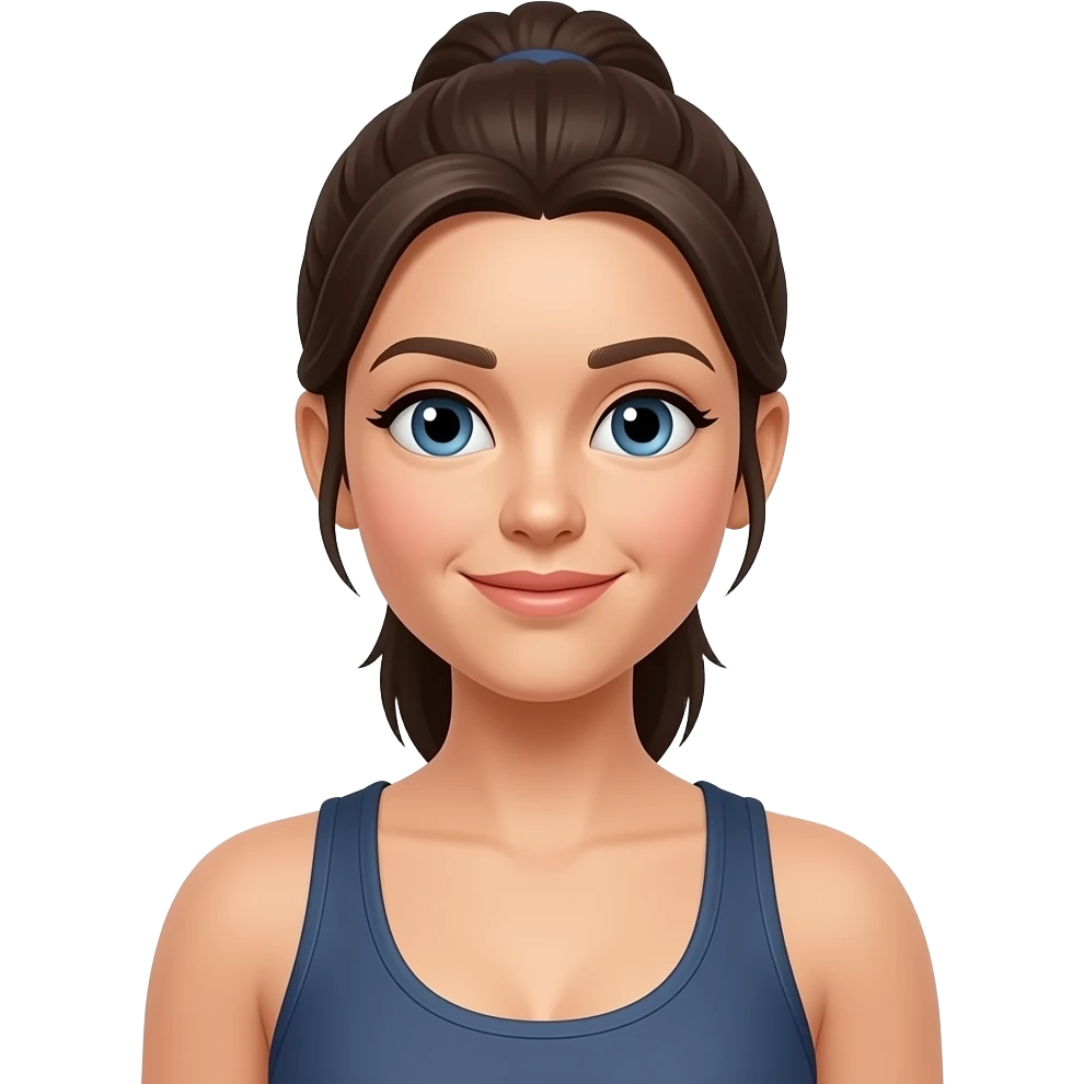 woman training emoji