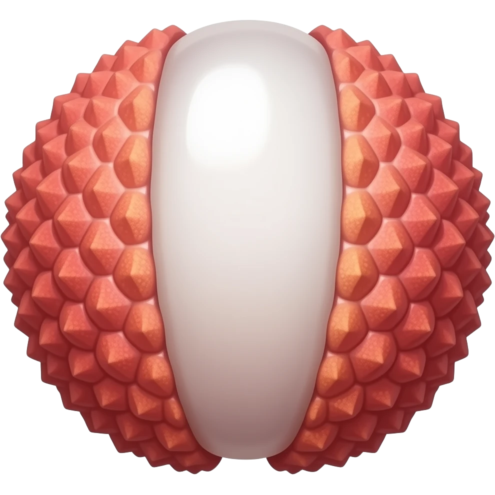 lychee emoji