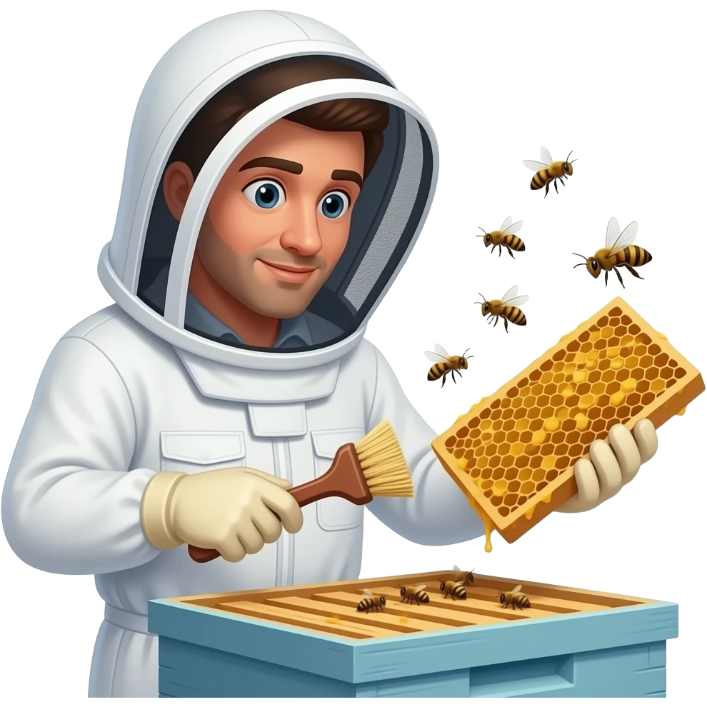 Beekeeper emoji