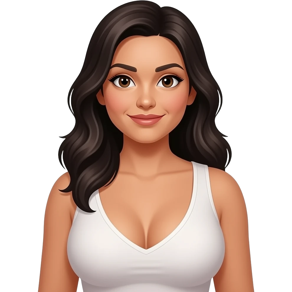 Big boobs Latina emoji