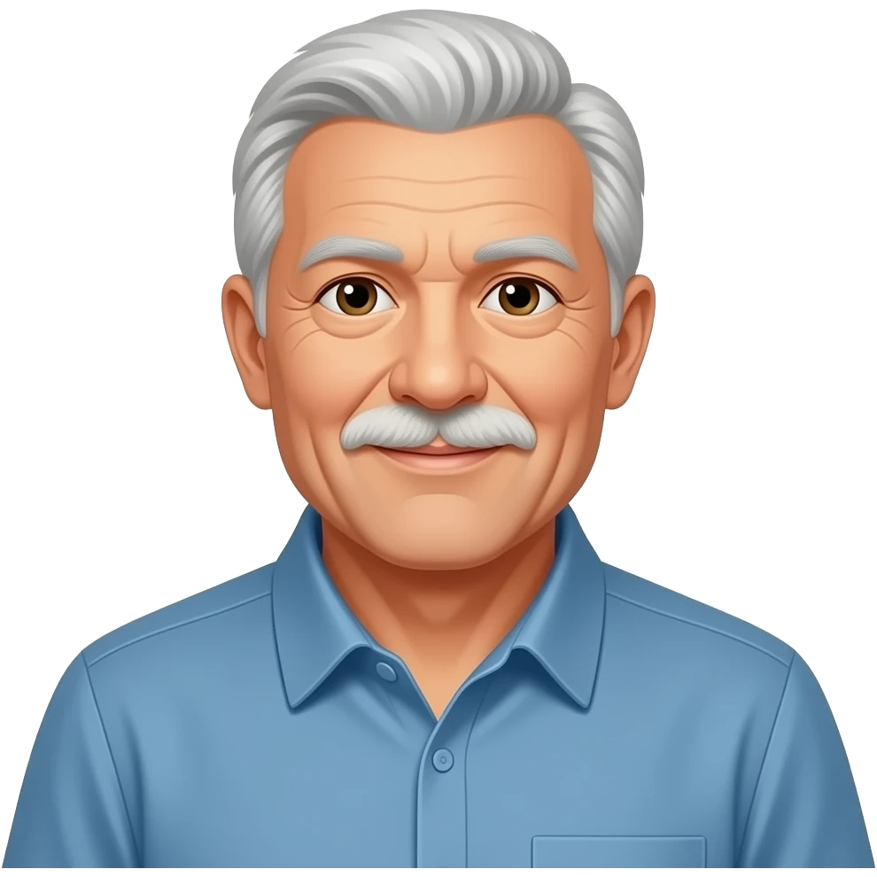은퇴한 70대 남성 emoji