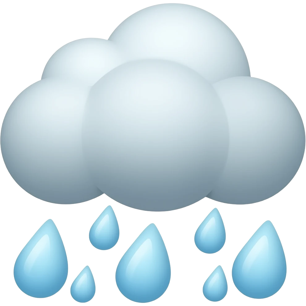 Raining emoji emoji