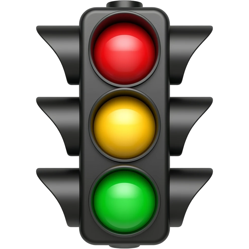 traffic light emoji