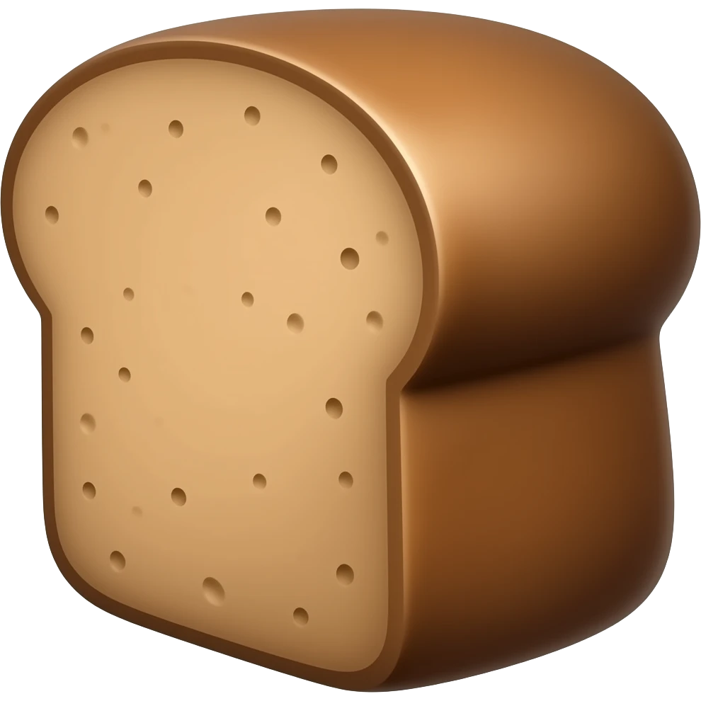 dark bread emoji