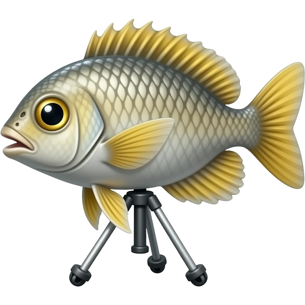 Tripod fish emoji